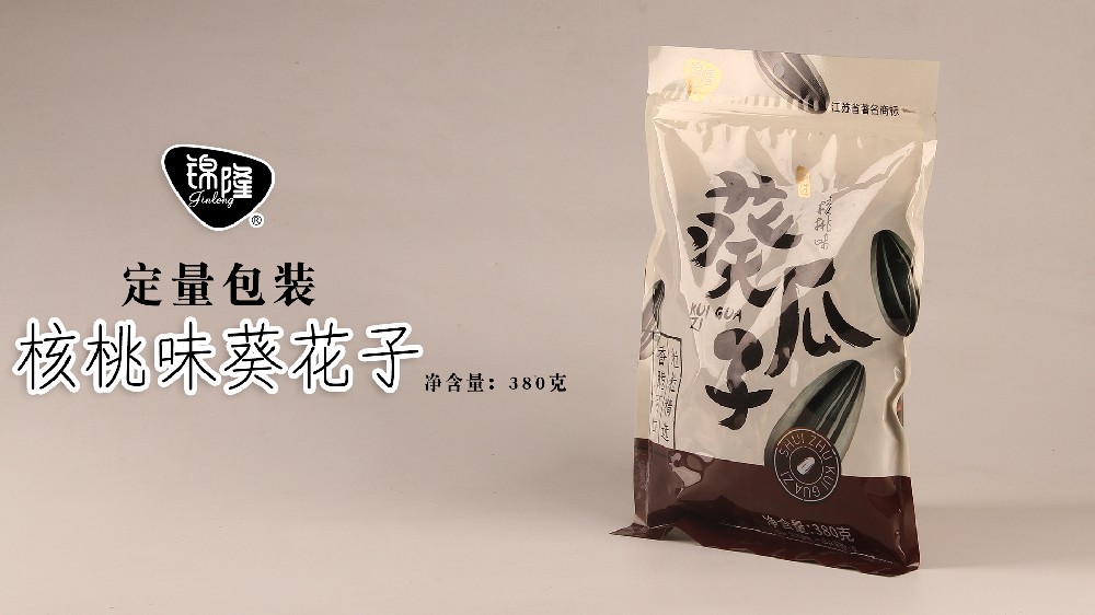 核桃味葵花籽袋装380克