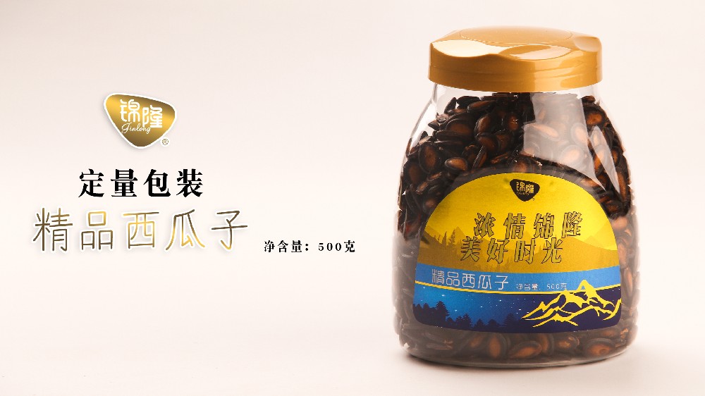 西瓜子罐装500克